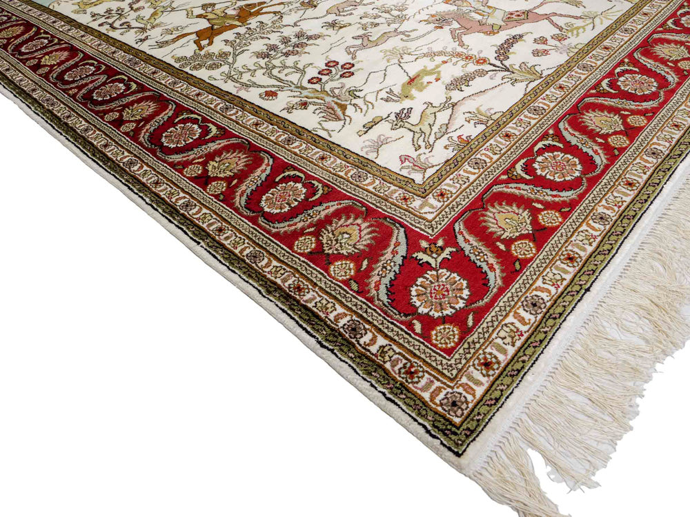 Tapis de Chine en soie Tapis 184x125cm - Tapis oriental