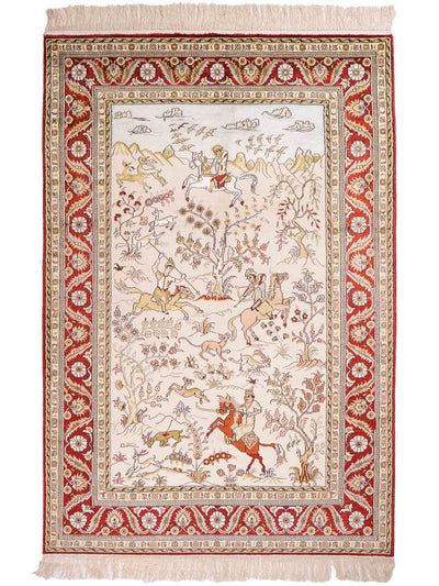 Tapis de Chine en soie Tapis 121x193cm - Tapis oriental