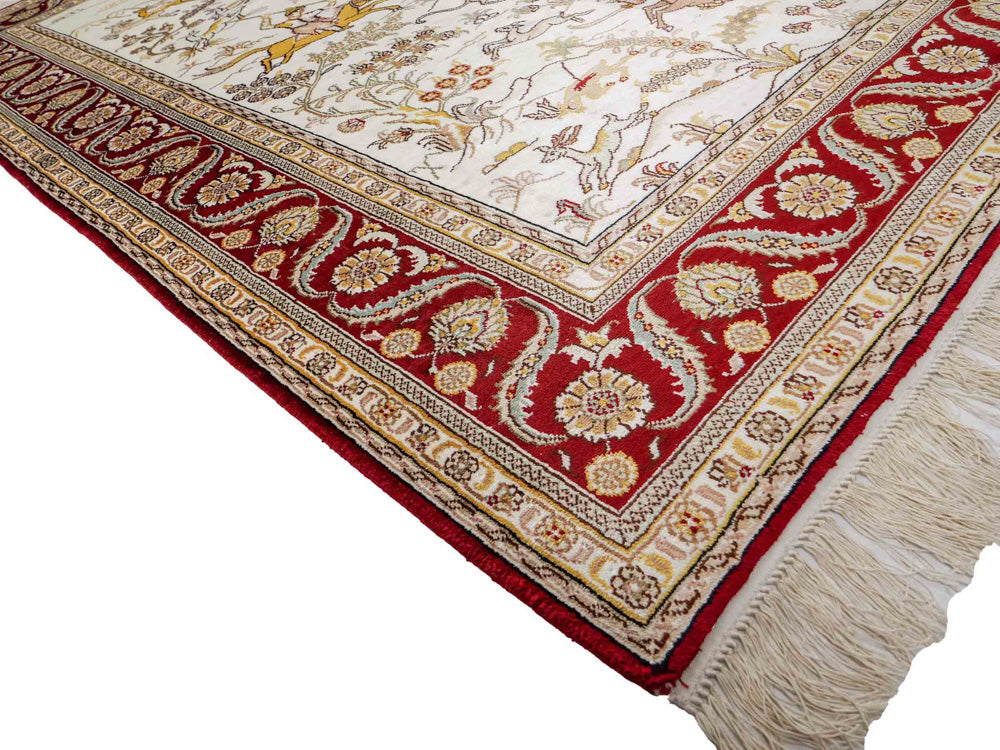 Tapis de Chine en soie Tapis 127x185cm - Tapis oriental