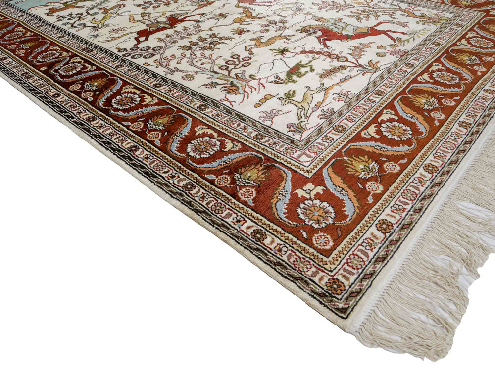 Tapis de Chine en soie Tapis 184x125cm - Tapis oriental