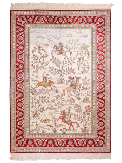 Tapis de Chine en soie Tapis 124x180cm - Tapis oriental