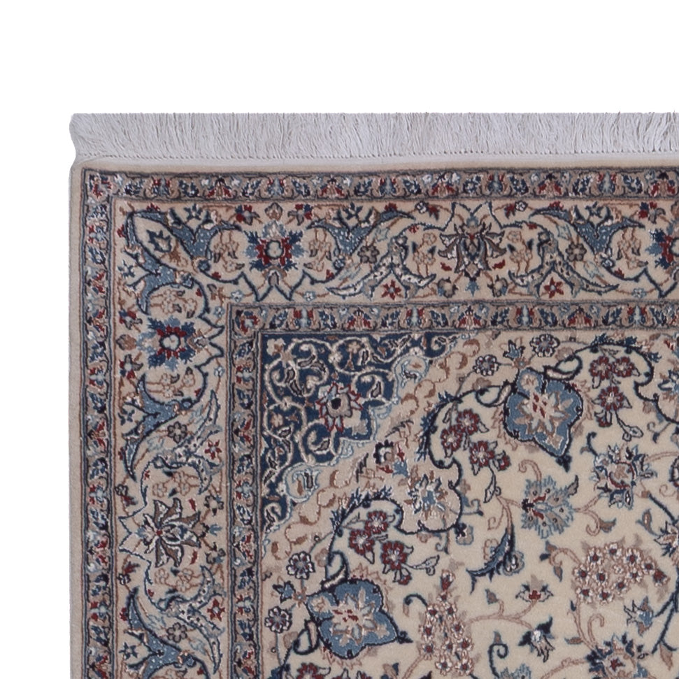 Tapis persan - Nain - Premium - 213 x 132 cm - beige