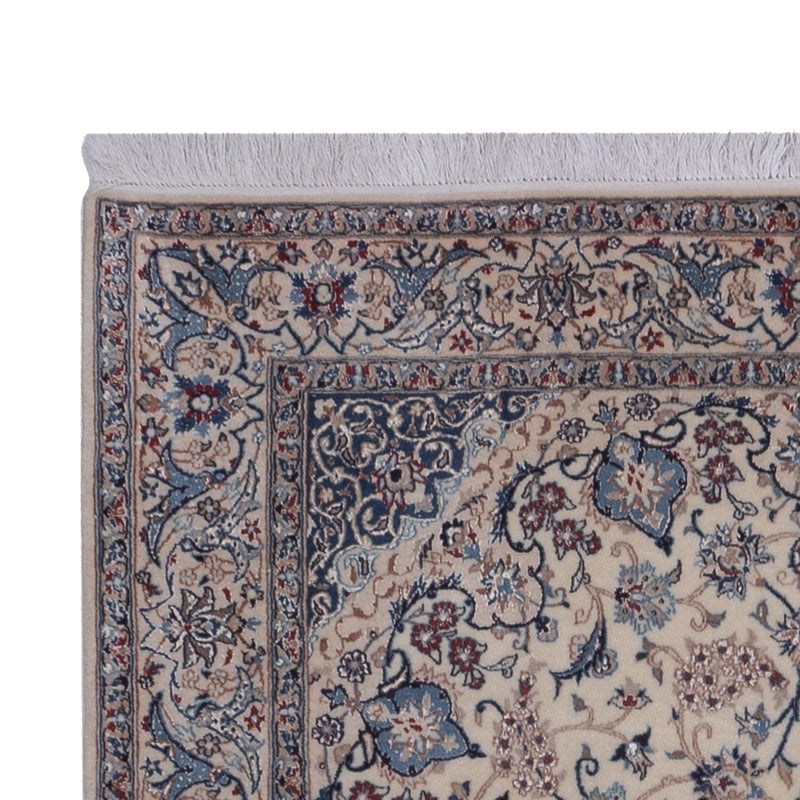 Tapis persan - Nain - Premium - 213 x 132 cm - beige