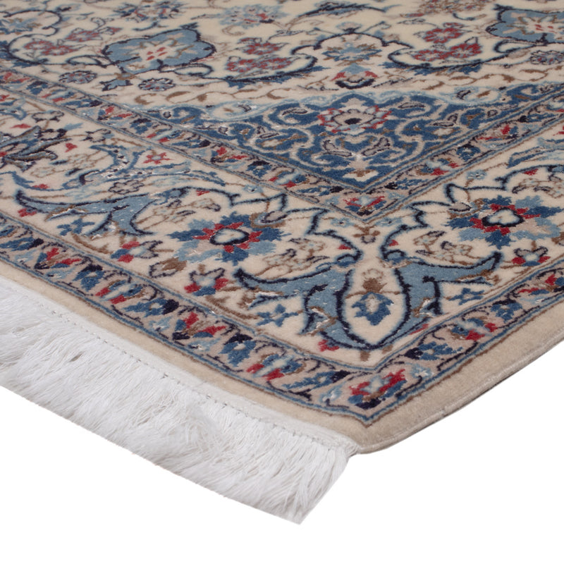 Tapis persan - Nain - Premium - 213 x 132 cm - beige