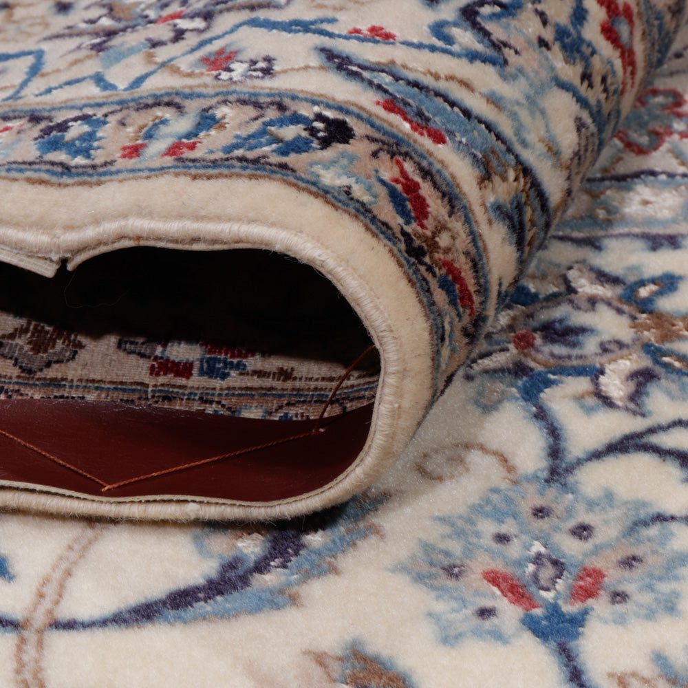 Tapis persan - Nain - Premium - 213 x 132 cm - beige