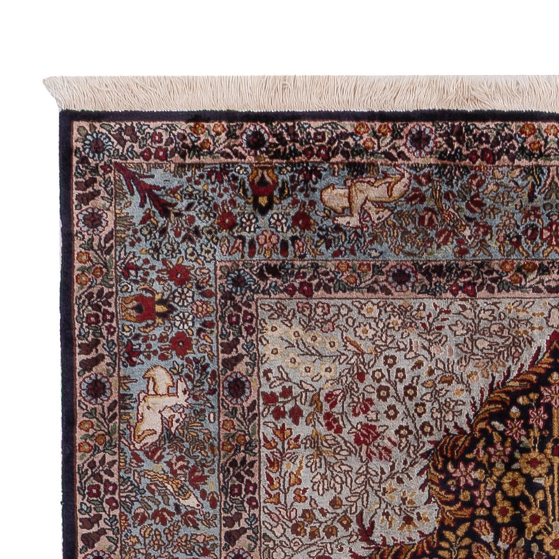 Tapis en soie du Cachemire Tapis 185x122cm - Tapis oriental
