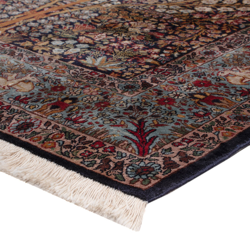 Tapis en soie du Cachemire Tapis 185x122cm - Tapis oriental