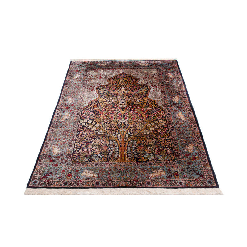 Tapis en soie du Cachemire Tapis 185x122cm - Tapis oriental