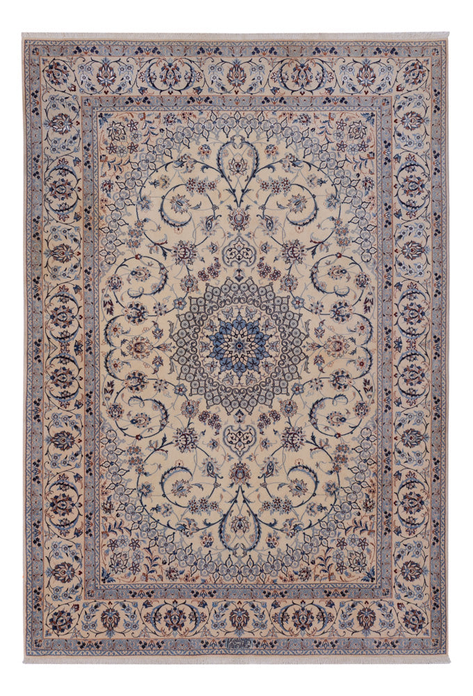 Tapis persan - Nain - Premium - 238 x 159 cm - beige