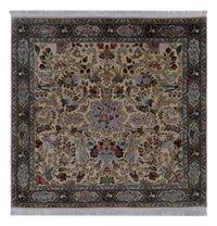 Tapis de Tabriz - 50 rangs Tapis 200x200cm - Tapis persan – product image