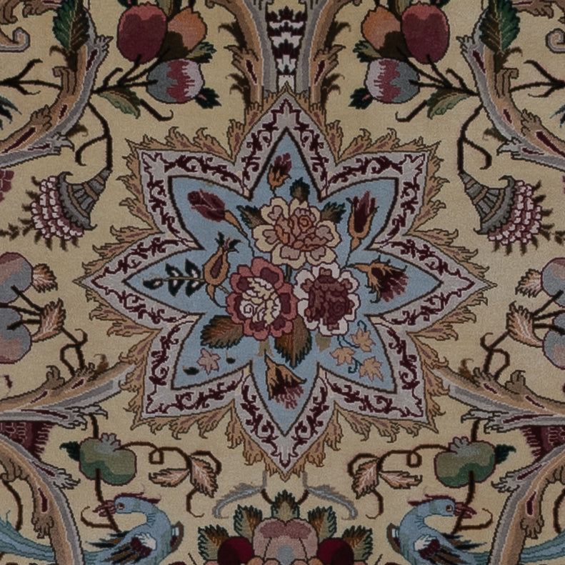 Tapis de Tabriz - 50 rangs Tapis 200x200cm - Tapis persan