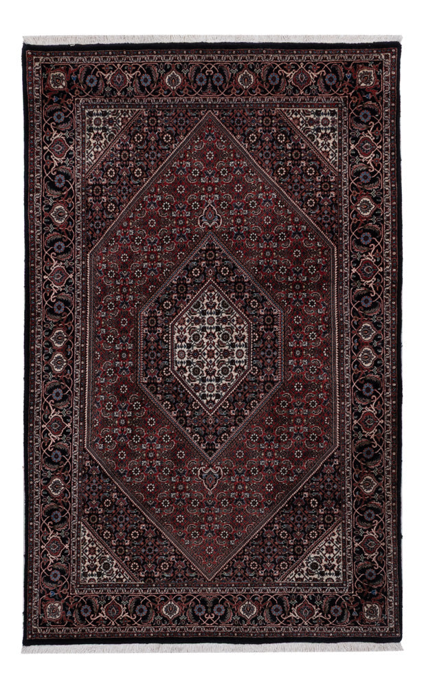 Tapis persan - Bidjar - 200 x 130 cm - beige foncé