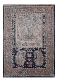 Tapis en soie du Cachemire Tapis 178x123cm - Tapis oriental – product image