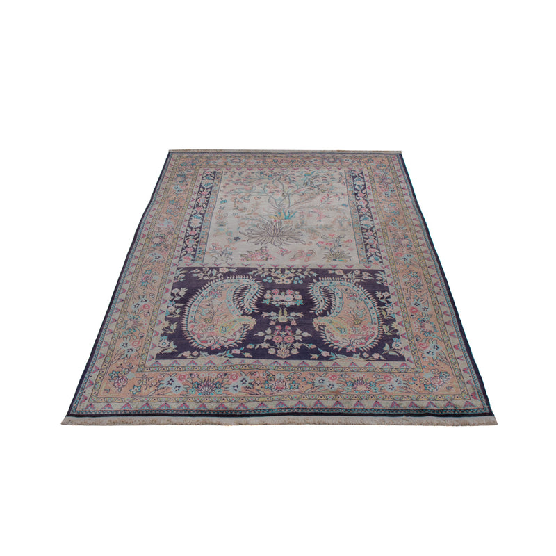 Tapis en soie du Cachemire Tapis 178x123cm - Tapis oriental