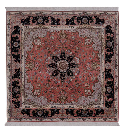 Tapis de Tabriz - 50 rangs Tapis 198x199cm - Tapis persan