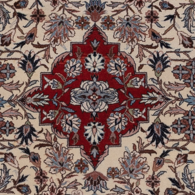 Tapis persan - Isfahan - Premium - 185 x 125 cm - beige