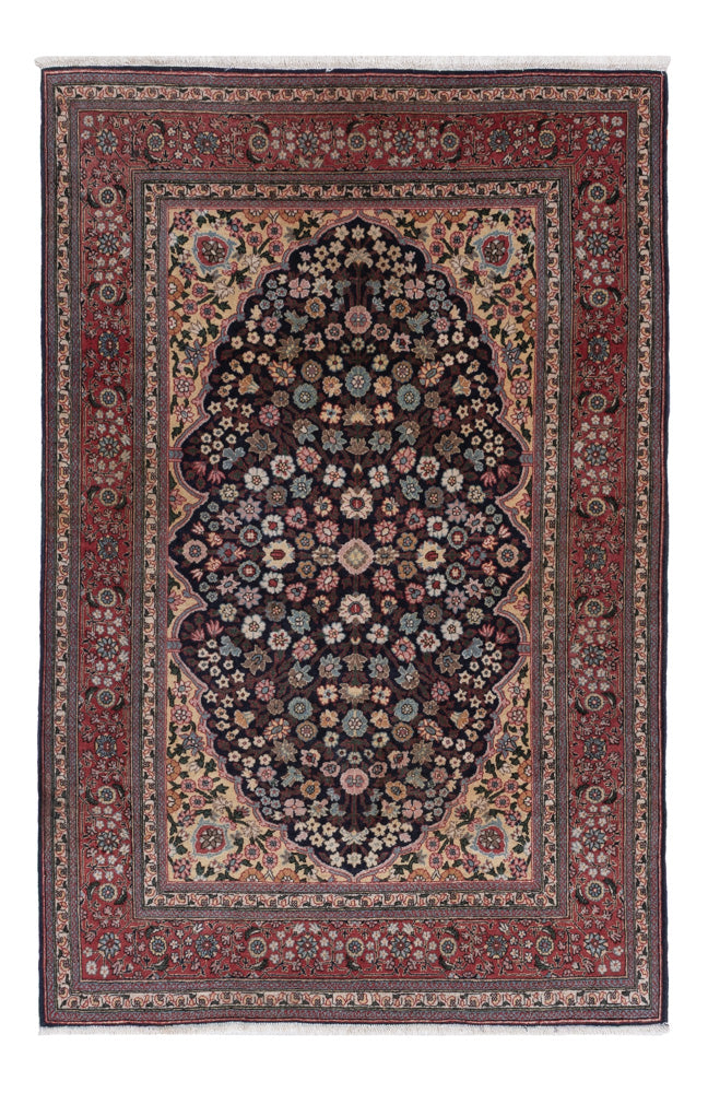 Tapis oriental - Hereke - 184 x 118 cm - beige foncé