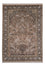 Tapis en soie - Soie du Cachemire - 188 x 126 cm - beige foncé