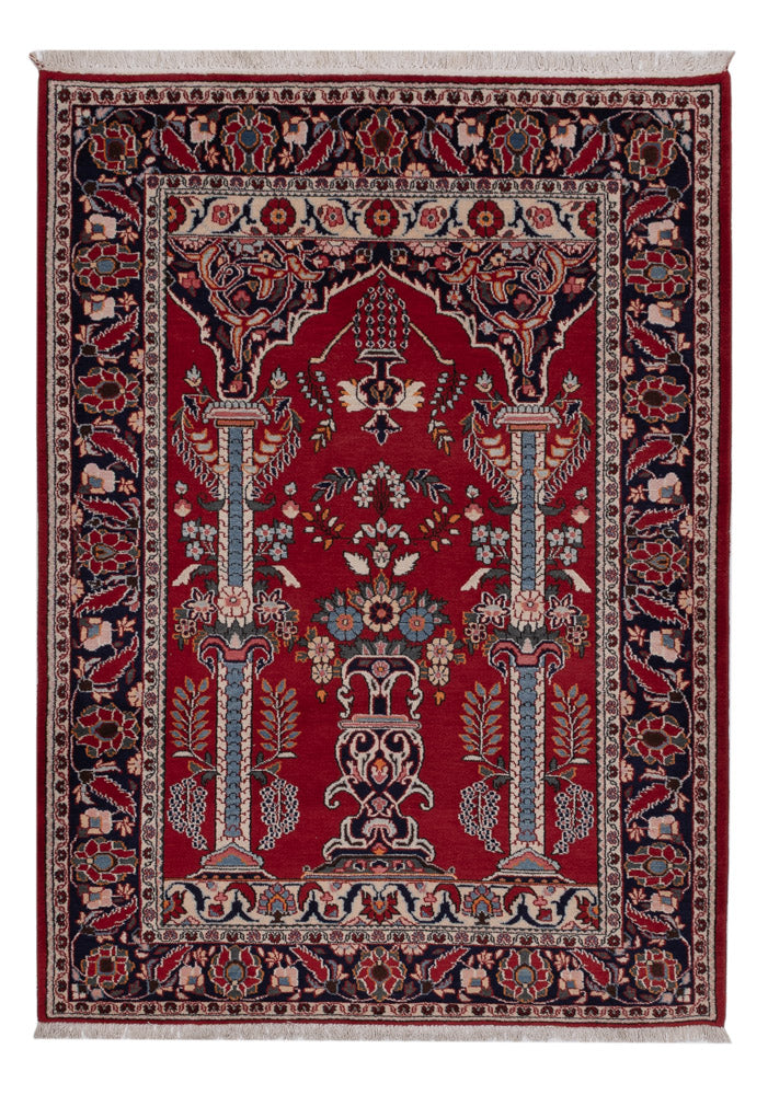Tapis persan - Keshan - 194 x 131 cm - bleu