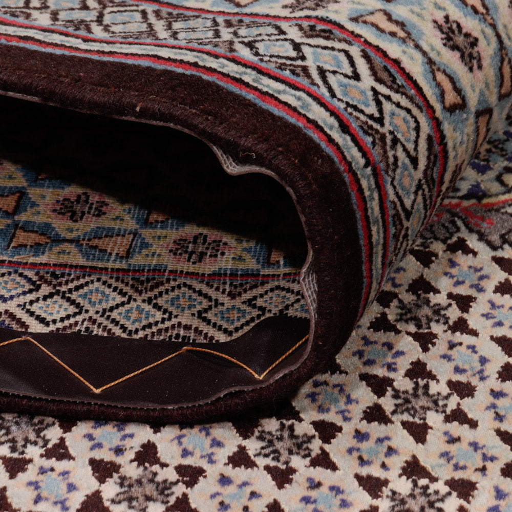 Tapis persan - Tabriz - Royal - 202 x 135 cm - beige foncé