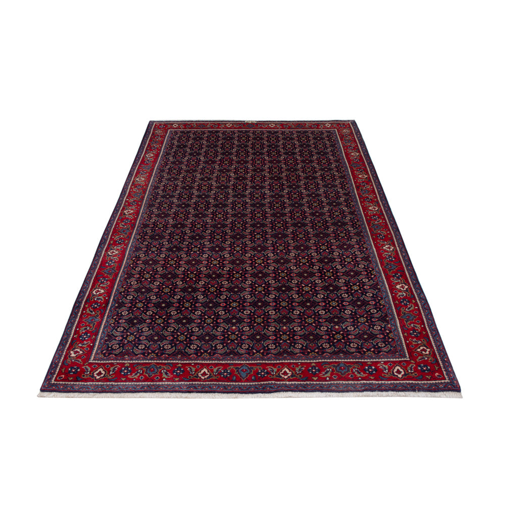 Tapis persan - Nomadic - 210 x 125 cm - saumon