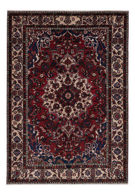 Tapis persan - Classique - 212 x 140 cm - rouge foncé