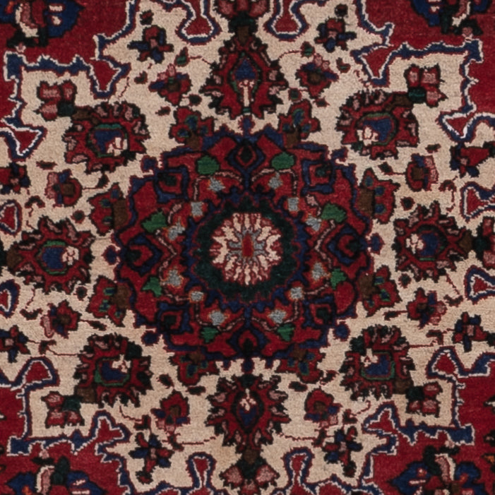 Tapis persan - Classique - 212 x 140 cm - rouge foncé