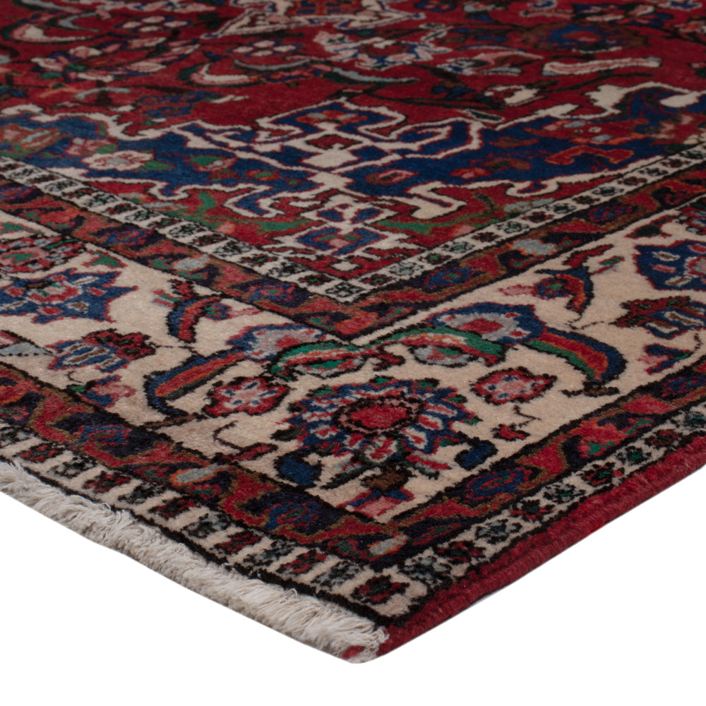 Tapis persan - Classique - 212 x 140 cm - rouge foncé