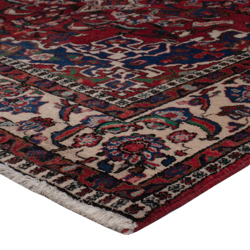 Tapis persan - Classique - 212 x 140 cm - rouge foncé