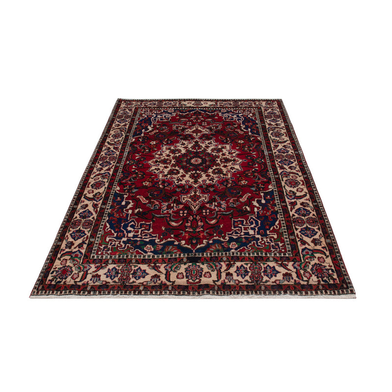 Tapis persan - Classique - 212 x 140 cm - rouge foncé