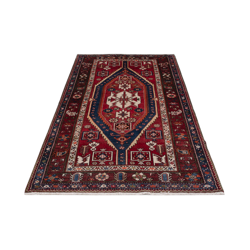 Tapis persan - Nomadic - 227 x 130 cm - rouge clair