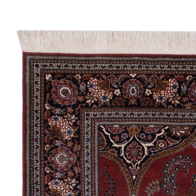 Tapis persan - Keshan - 222 x 141 cm - rouge vin