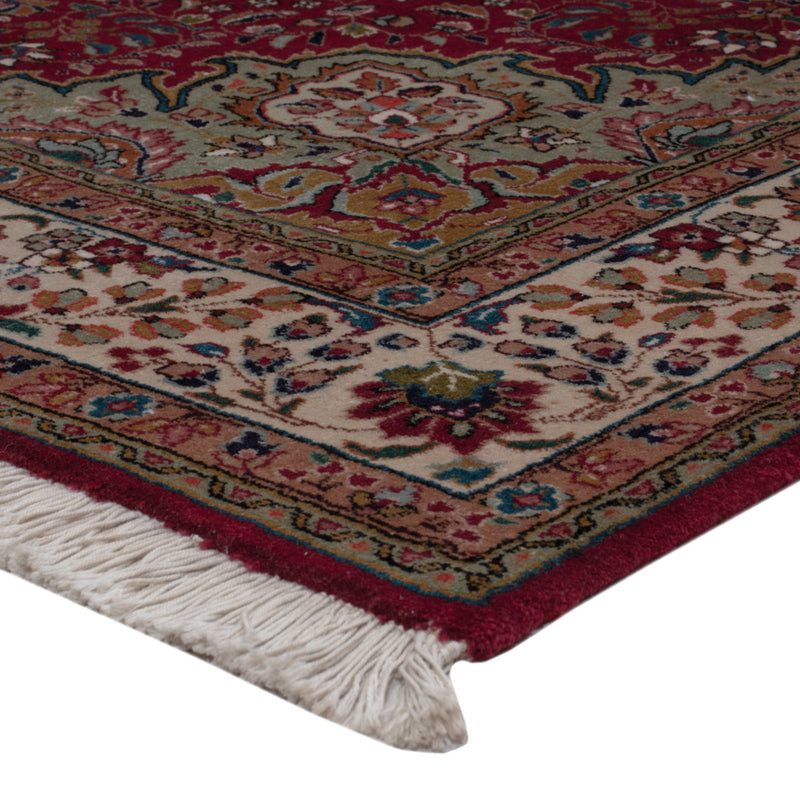 Tapis persan - Tabriz - 195 x 147 cm - rouge vin