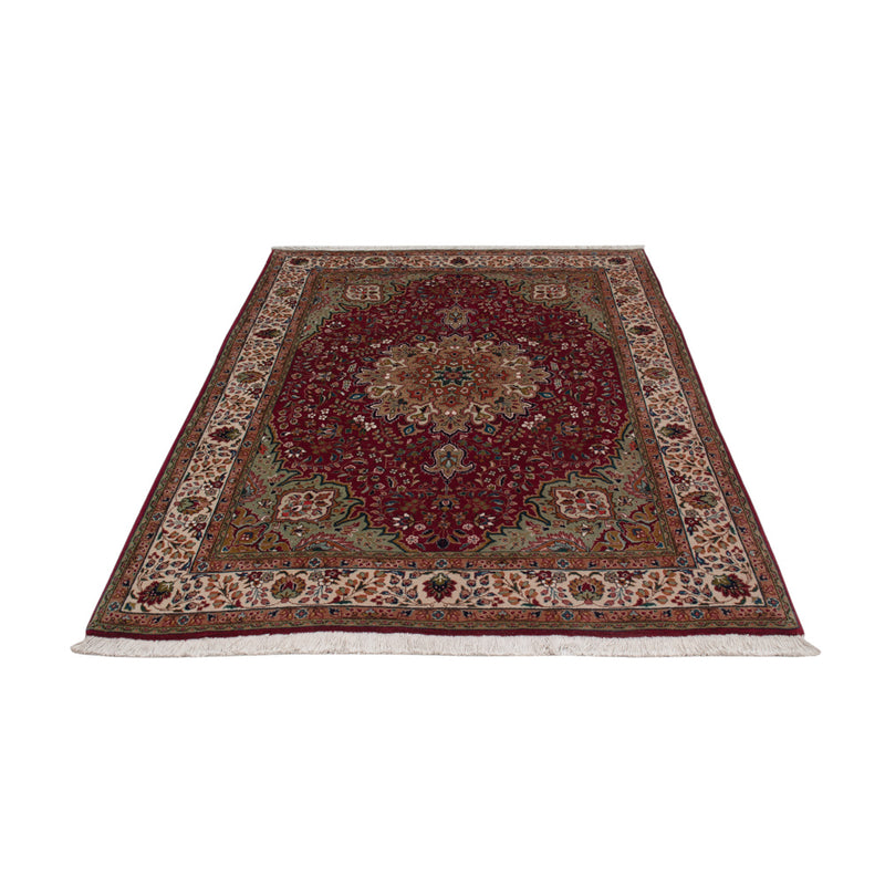Tapis persan - Tabriz - 195 x 147 cm - rouge vin
