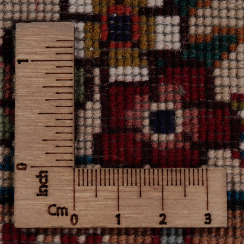 Tapis persan - Tabriz - 195 x 147 cm - rouge vin