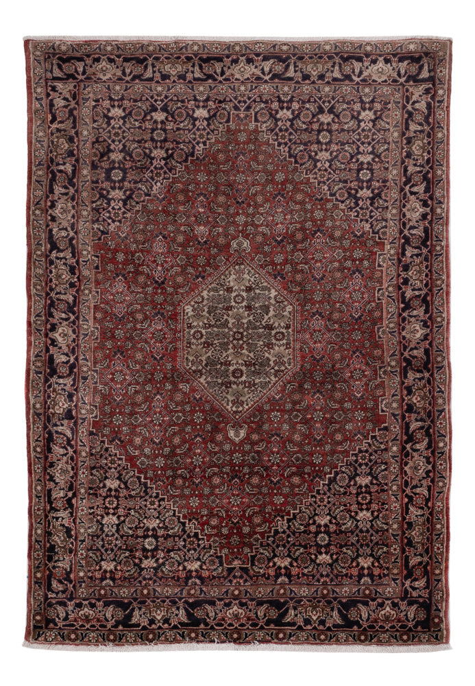 Tapis persan - Bidjar - 216 x 150 cm - rouille