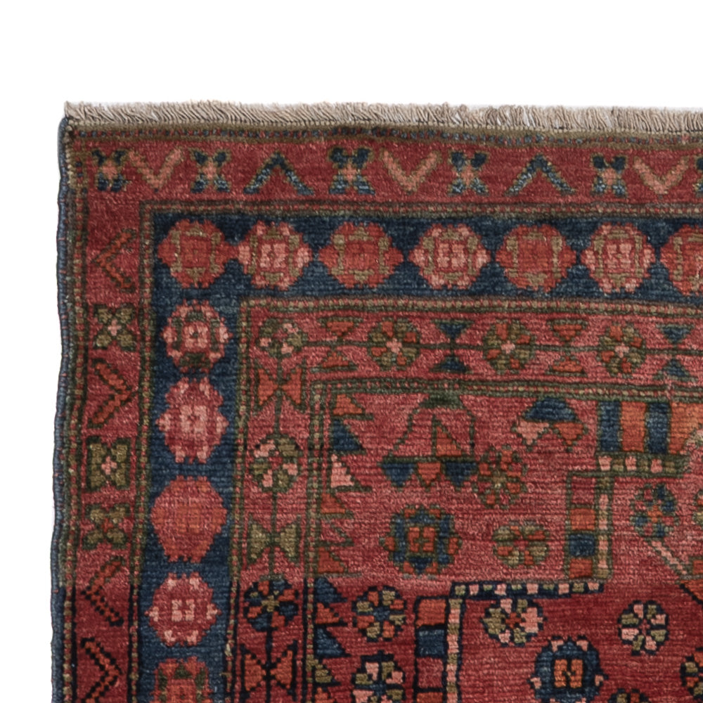 Tapis persan - Nomadic - 220 x 125 cm - rouge