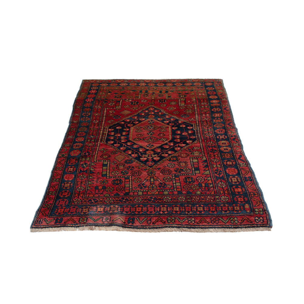 Tapis persan - Nomadic - 220 x 125 cm - rouge
