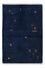 Tapis Gabbeh - Persan - 186 x 124 cm - bleu foncé