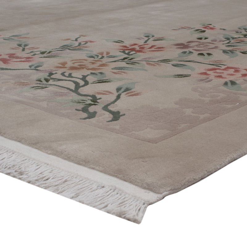 Tapis chinois - 307 x 240 cm - beige foncé