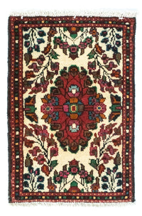 Tapis persan - Nomadic - 65 x 45 cm - beige