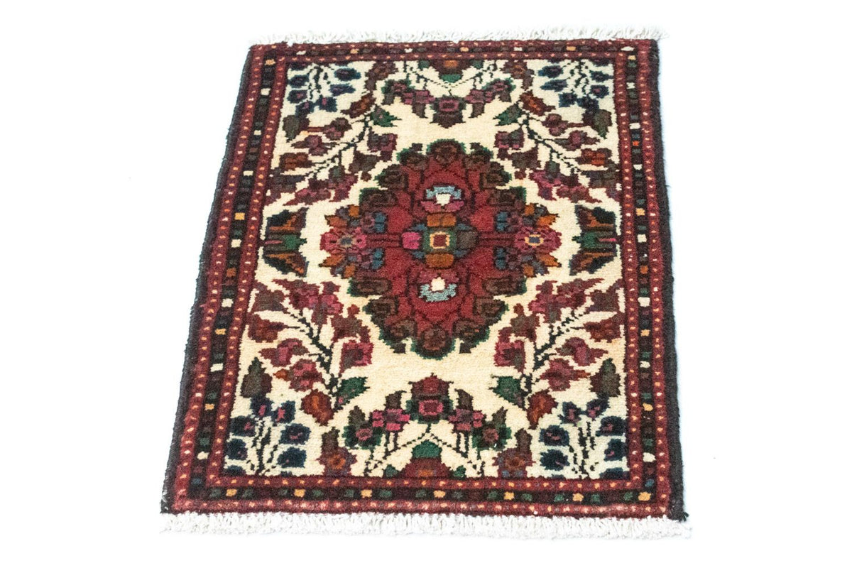 Tapis persan - Nomadic - 65 x 45 cm - beige