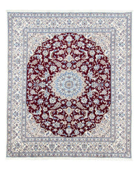 Tapis persan - Nain - Royal - 290 x 240 cm - rouge