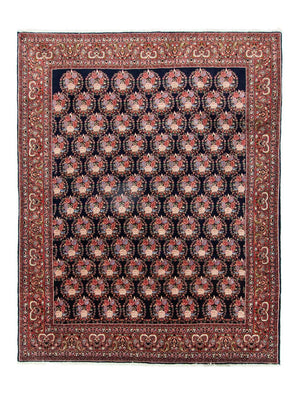 Tapis persan - Bidjar - 265 x 205 cm - bleu