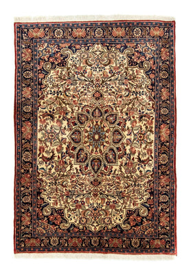 Tapis persan - Bidjar - 197 x 140 cm - bleu