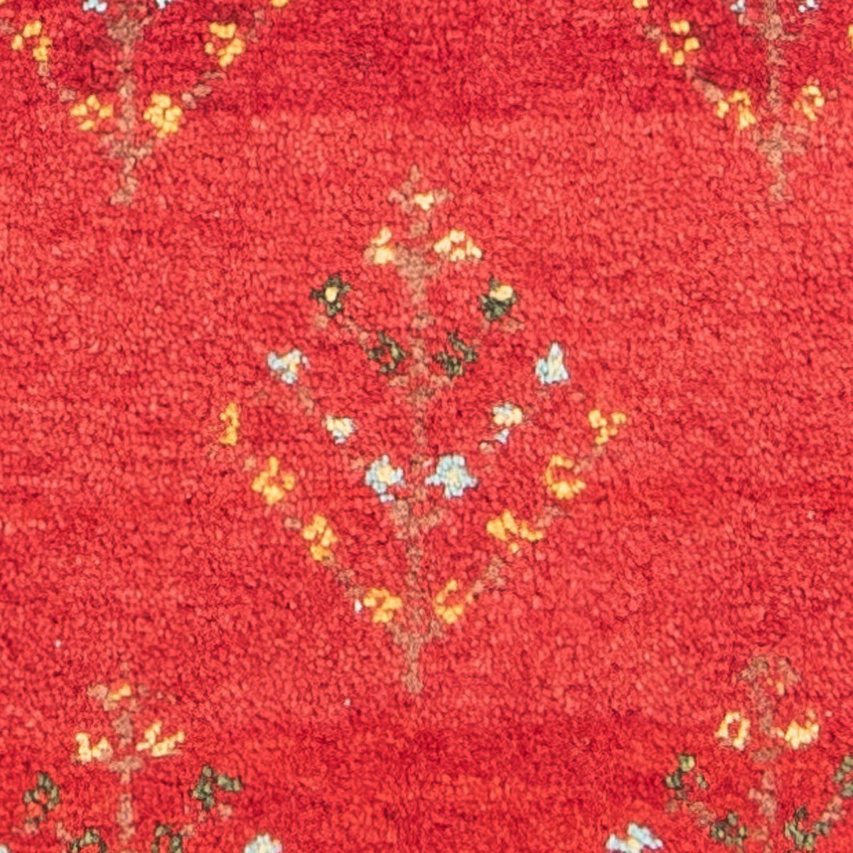 Tapis Gabbeh - Persan - 91 x 60 cm - rouge