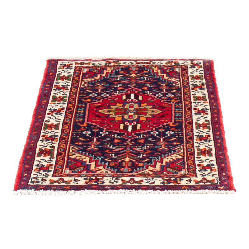 Tapis persan - Nomadic - 88 x 62 cm - bleu foncé