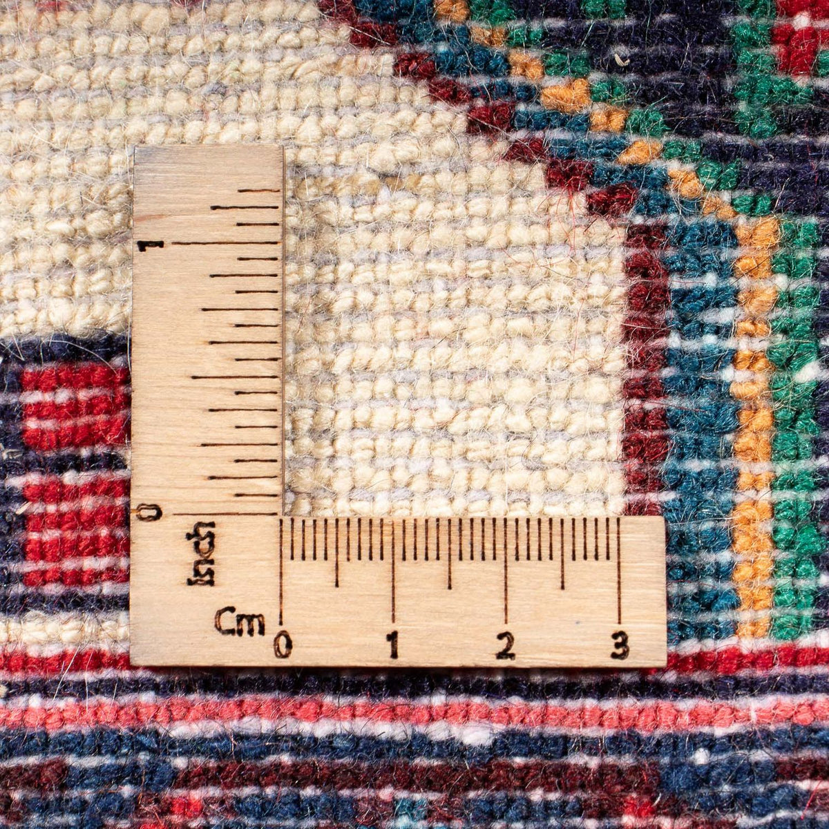 Tapis persan - Nomadic - 90 x 65 cm - rouge