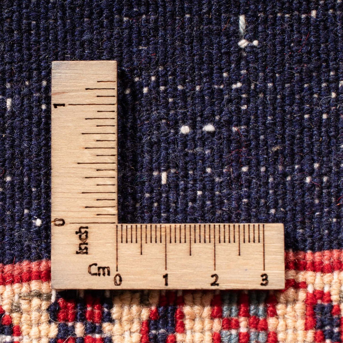 Tapis persan - Classique - 96 x 66 cm - bleu foncé