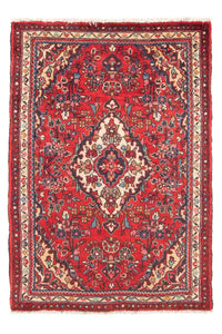 Tapis persan - Classique - 95 x 65 cm - rouge